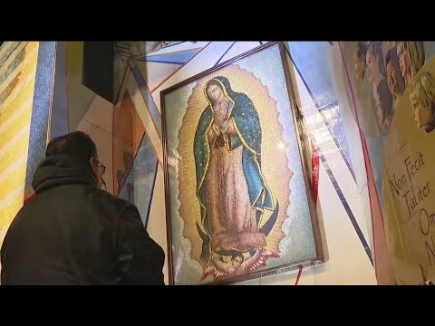 Cientos de personas viven ‘el milagro guadalupano’; acuden a dar gracias a la virgen en Los Ángeles