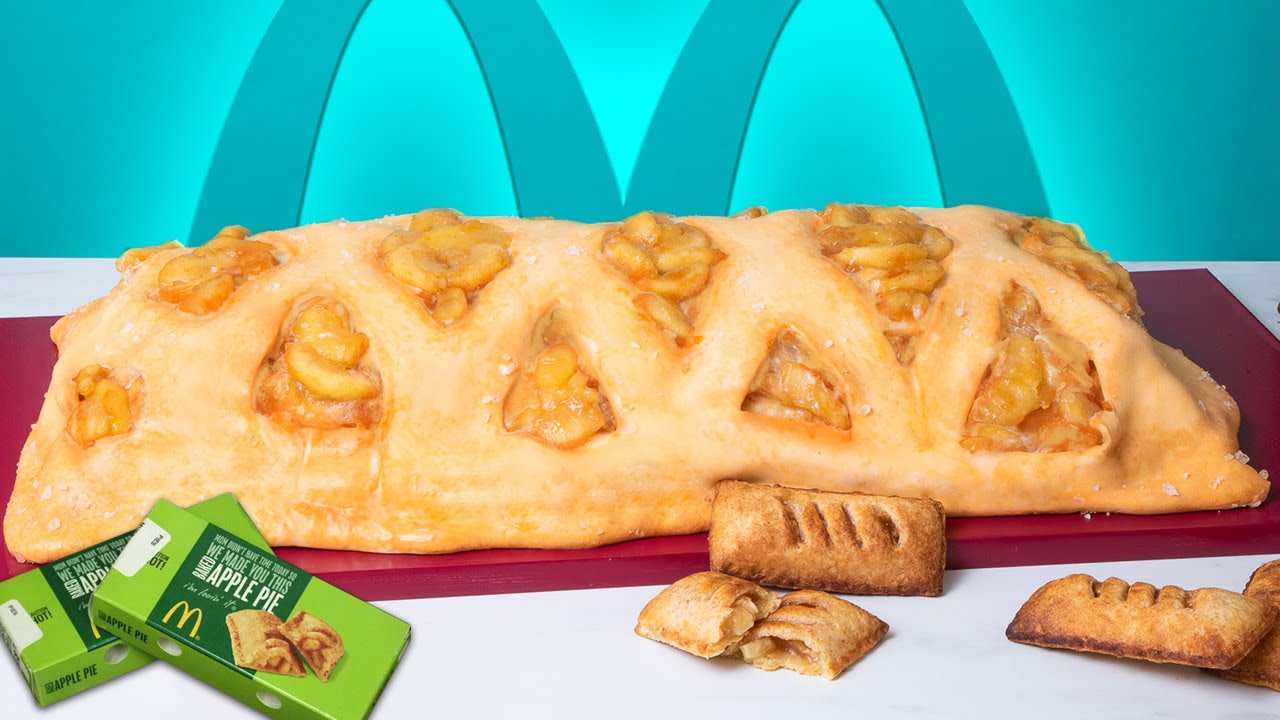 The BIGGEST McDonalds Apple Pie EVER How To Cake It with