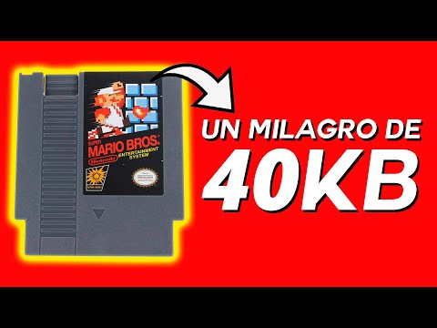 Que Super Mario Bros SOLO OCUPE 40 Kilobytes es una LOCURA