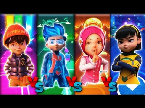 BOBOIBOY 🆚️ EJEN ALI 🆚️ YAYA 🆚️ EJEN ALICIA - RAHMATAN LIL'ALAMIN