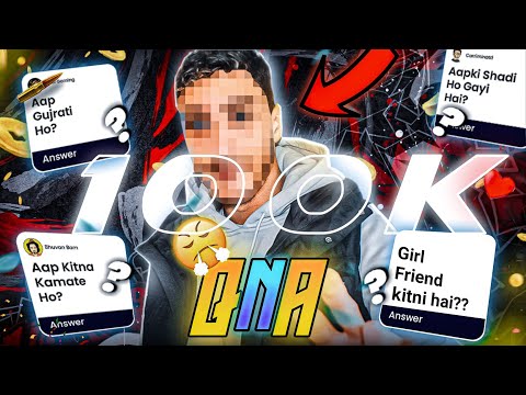 FACE REVEAL? | MY YouTube INCOME?? | 100K SUBS Special QnA Video #qna #trending #viral