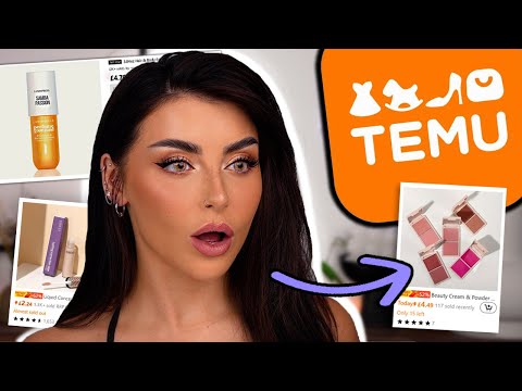 HOW is this possible!? Testing NEW Temu makeup (the best yet?)