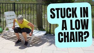 How to Get Out of Any Low Chair Without Help (Even at the Beach!)