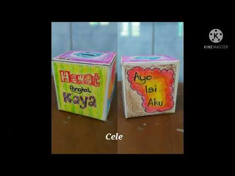 Hasil karya siswa ( pemanfaatan barang bekas ) 