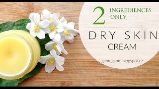 Dry skin cream with 2 ingredients