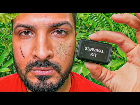 Surviving 24 hours in World's Dangerous Jungle !