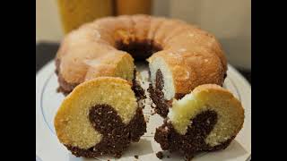 Soft and Spongy Marble Cake | Recipe