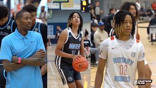 Freshman JJ Crawford with NW Rotary EYBL!