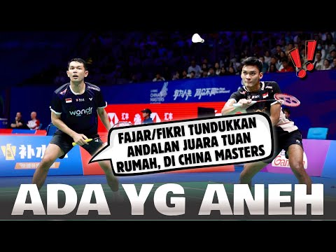 EXCITED ‼️😍 FAJAR FIKRI UNGKAP ADA YANG ANEH USAI KALAHKAN ANDALAN JUARA TUAN RUMAH DI CHINA MASTERS