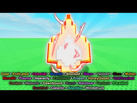 I Grew EVERY MUTATION On ELEPHANT EAR In Roblox Grow A Garden...