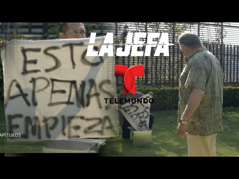 Nacho le declara la Guerra a Gloria y Venancio! | La Jefa Capítulo 86 Completo | Telemundo