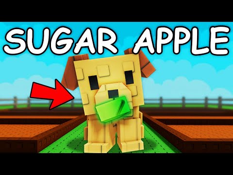 Using Only Seeds My Golden Lab Dig Up In Grow a Garden!
