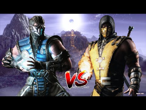 Sub-Zero vs Scorpion! La batalla más legendaria de Mortal Kombat ❄️🔥