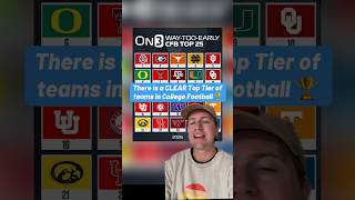 No doubt Tier 1 College Football Teams 🏆