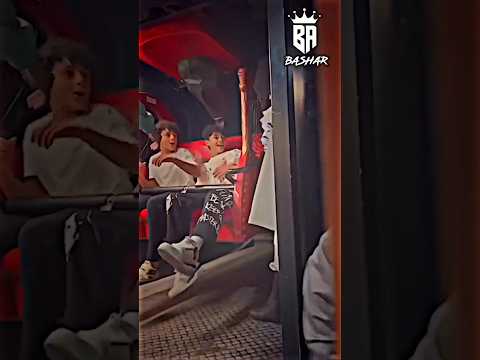 كريستيانو جونيور في بيت الرعب😱