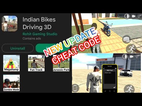 indian bike driving 3d game me|| new update zombie ka cheat code🧟 #viral #video #indianbikedriving3d