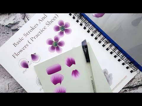 Learn With Me / Beginners Guide / Blending & Loading Technique/ Acrylic Painting