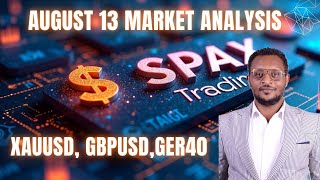 Gold, GER40,GBPUSD AUGUST 13 2025 -  #ForexSignals #DayTrading #ScalpingStrategy #ForexLifestyle