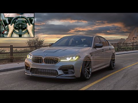 800HP BMW M5 CS - Forza Horizon 5 | Thrustmaster T300RS gameplay