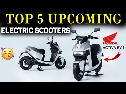 Top 5 Upcoming Electric Scooters 2025⚡| Best Electric Scooters in India | Electric Vehicles India