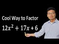 Factoring Trinomials and Number Pairs