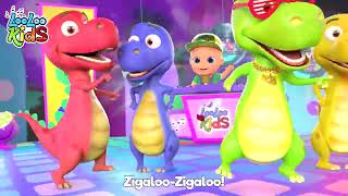 🎶🦖 Five Little Dinos + MORE | Karaoke MEGAMIX | Kids Songs | LooLoo Kids