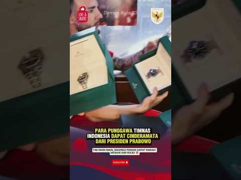 KALAHKAN CHINA & LOLOS KE ROUND 4 PILDUN, PRESIDEN PRABOWO BERI HADIAH MEWAH JAM ROLEX#beritatimnas