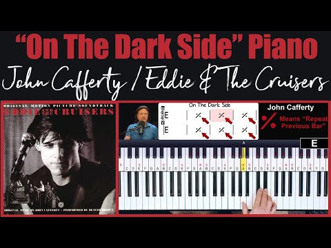 Song Performance "On The Dark Side" + Tutorial (John Cafferty / Eddie & The Cruisers)