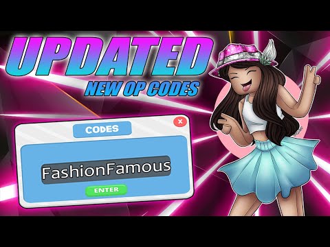 Fashion Famous All Codes 07 2021 - best roblox fashion famous outfits