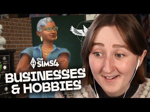 The Sims 4: Businesses & Hobbies Gameplay Trailer Reaction