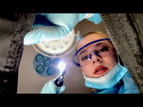 ASMR Autopsy & Detailed Postmortem Exam Roleplay | Skin, Eyes, Ears, Dental, Internal, Measuring