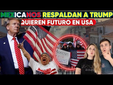 MEXICANOS APOYAN y ADMIRAN a TRUMP | PREFIEREN SER PARTE DE ESTADOS UNIDOS que DE MEXICO