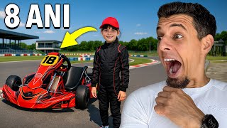 ȘI-A CUMPĂRAT PRIMUL KART DE CURSE LA 8 ANI! – Cum arată?!