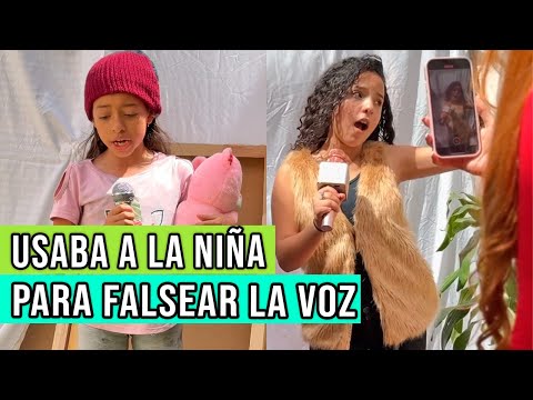 Madre utilizaba la voz de esta niña humilde para hacer famosa a su hija