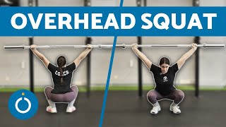 How To Do The Overhead Barbell Squat  🏋🏽‍♀️(Perfect Form & Technique)