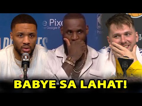 Eto na ang huling hiling ni Lebron sa buong mundo, jusko po! Lillard trade sa Boston, paktay lahat!