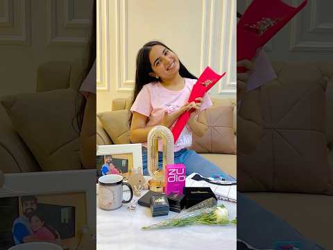Birthday Gifts Unboxing 🤩🎁 #priyalkukreja #shorts #ytshorts
