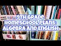 Math and English Curriculum Overview