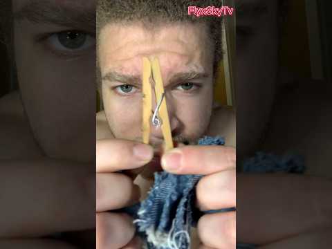 Breaking A Clothes Pin!!??￼