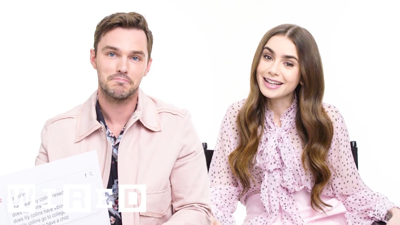Lily Collins & Nicholas Hoult Answer the Web's Most Searched Questions