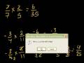 Multiplying and Simplifying Fractions