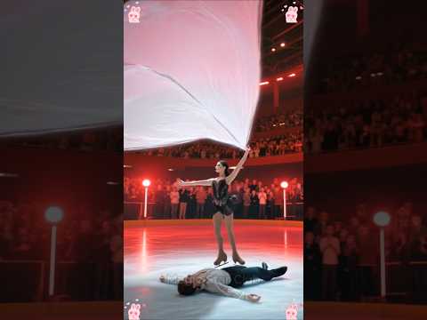 🔥 Her Presence Outshines the Ice Stage ❄️⛸️ #ailookbook #iceskating #dance #sports