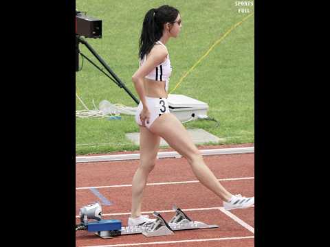 육상 여신 김민지 본업 경기전 루틴 ㄷㄷ