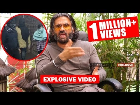 JNU ATTACK: Suniel Shetty Fires, 'Mask Pehenkar Aate Ho Aur Apne Aap Ko Mard Bolte Ho?' | SpotboyE