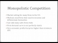 Market Structures and Characteristics