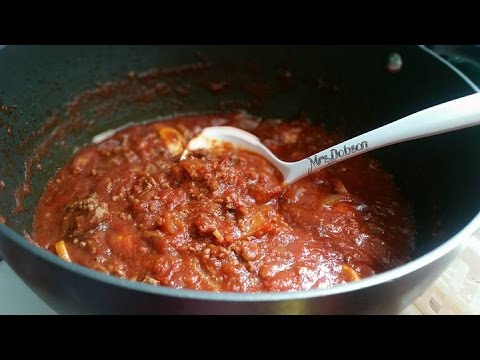 Resep Saus Spaghetti Bolognese