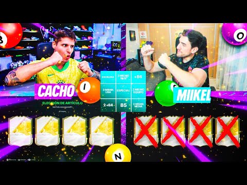 QUIEN PIERDA DESCARTA ICONO!! | FIFA BINGO DISCARD CHALLENGE VS MIKEL | FC 25