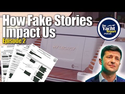 #002 How Fake Stories Impact Us All | Xmas Onboard a Superyacht  | The Yacht Report Podcast