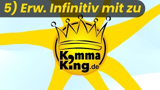 Komma bei erweiterter Infinitivgruppe - Kommaking