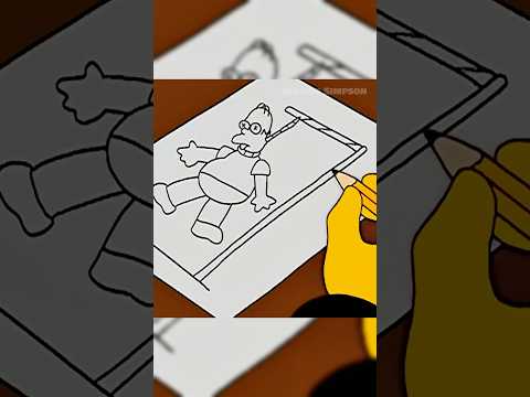 Homer y Bart en la corte😱 #shorts #simpsons